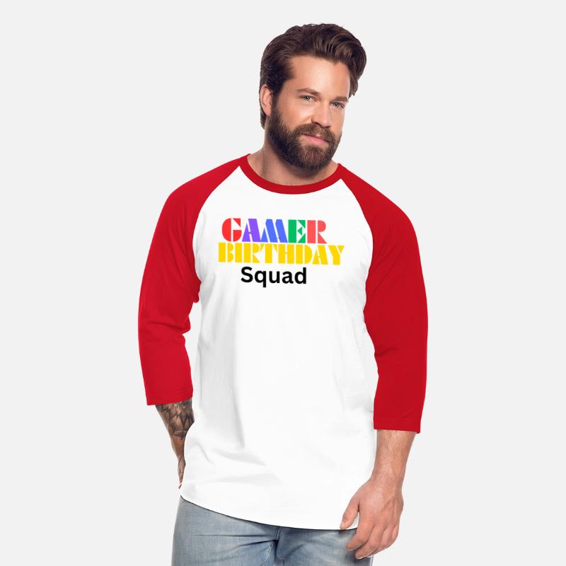 GAMER BIRTHDAY SQUAD PARTY HAPPY SHIRT