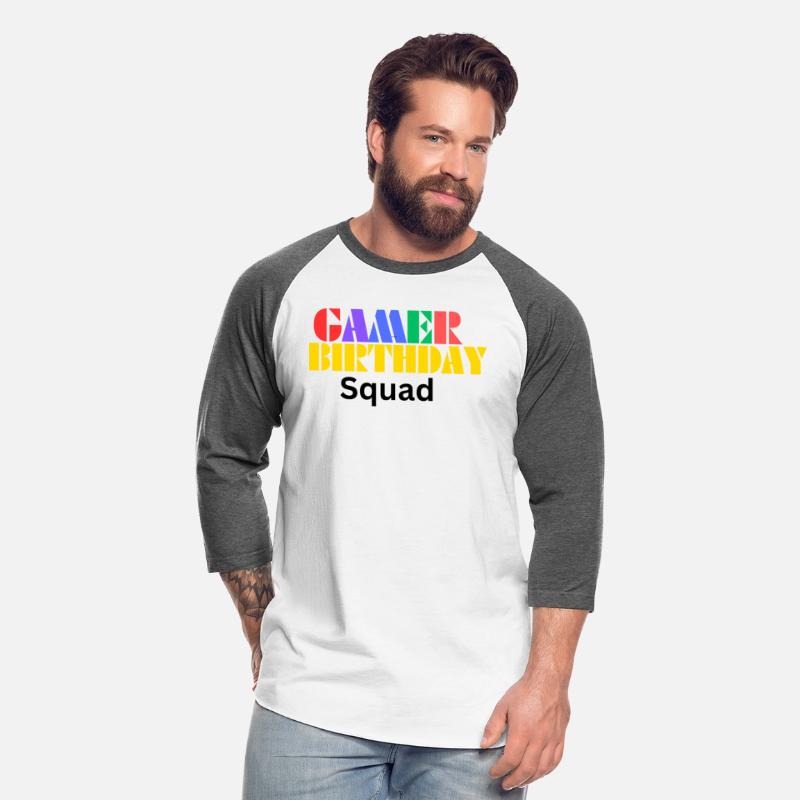 GAMER BIRTHDAY SQUAD PARTY HAPPY SHIRT