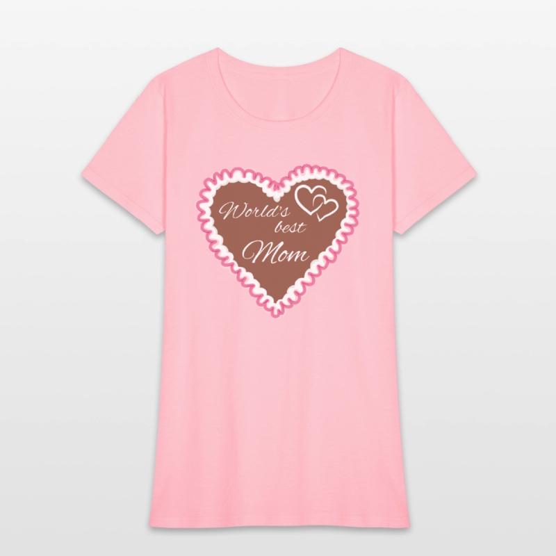 gingerbread heart world's best mom