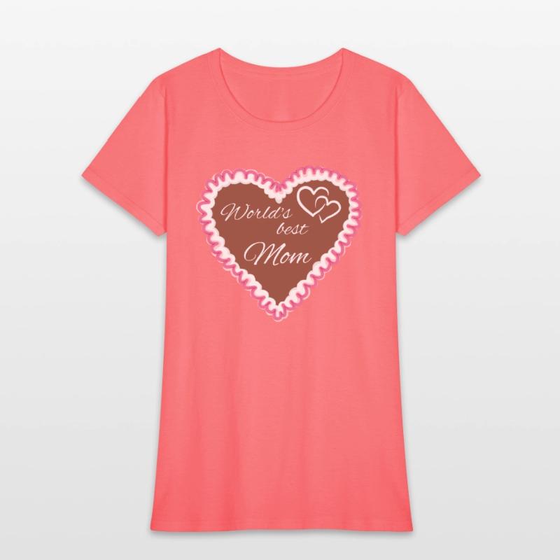gingerbread heart world's best mom