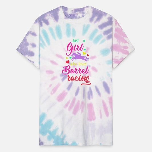 Girl Horse Barrel Racing