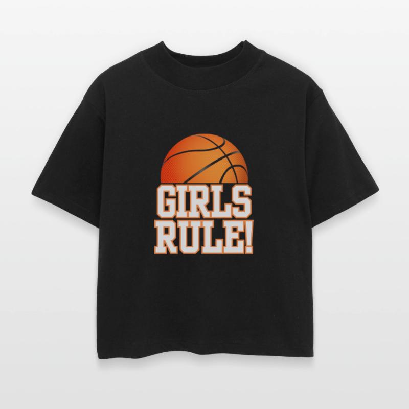 Girls Rule! - Basketball Design