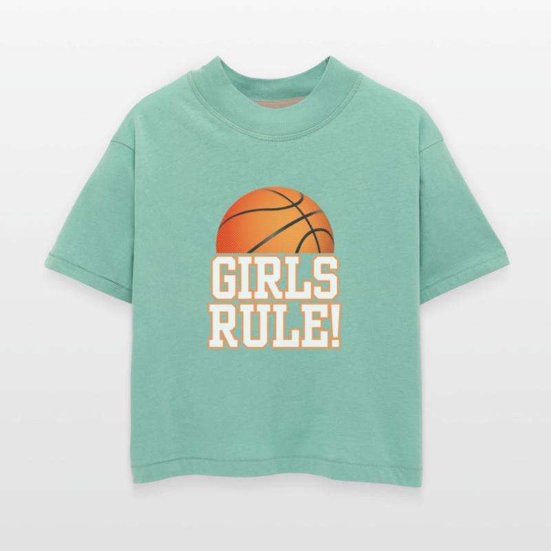 Girls Rule! - Basketball Design
