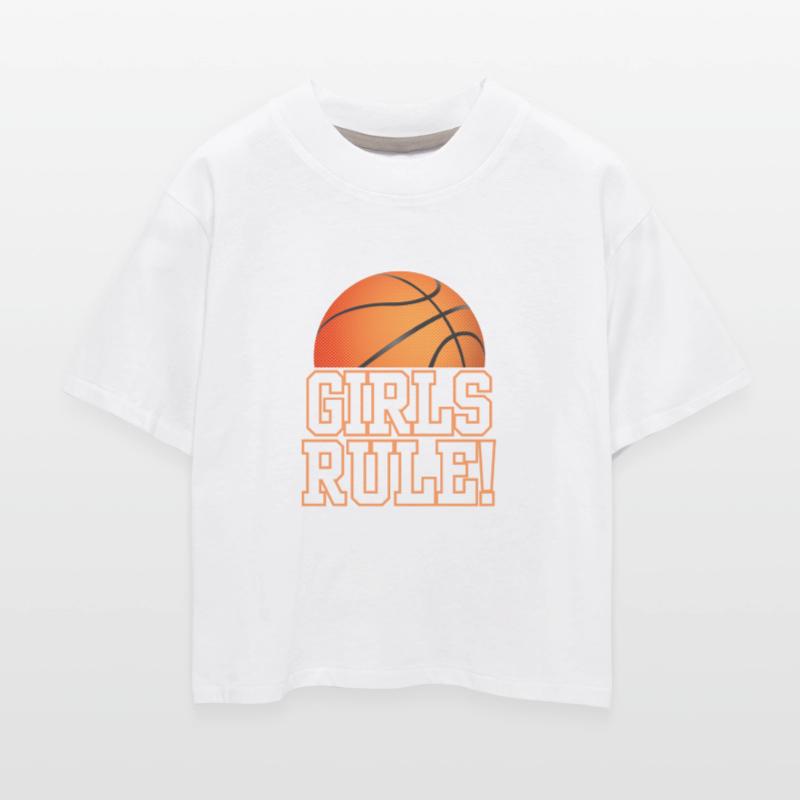 Girls Rule! - Basketball Design
