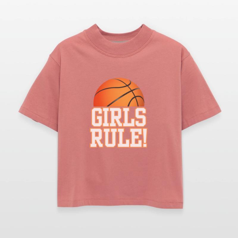 Girls Rule! - Basketball Design