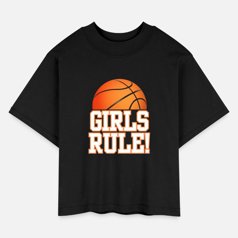 Girls Rule! - Basketball Design