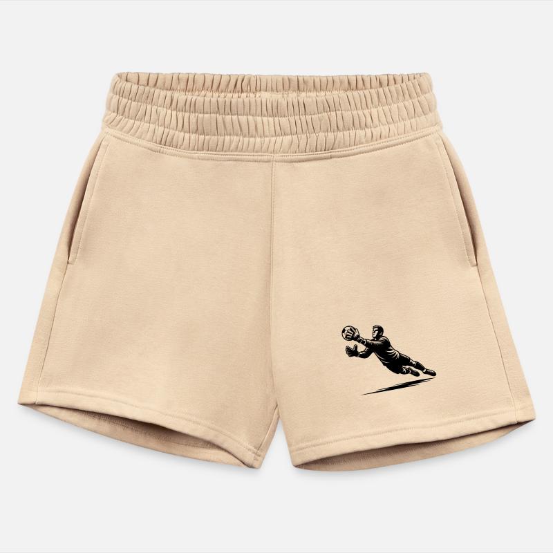 Goalkeeper With Strong Reflexes In Full Defensive