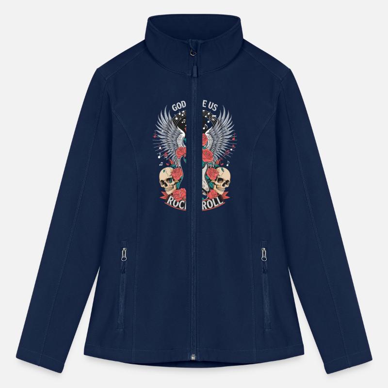 God Gave Us Rock N Roll Guitar Musician Art