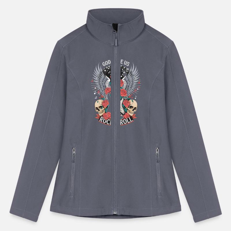 God Gave Us Rock N Roll Guitar Musician Art