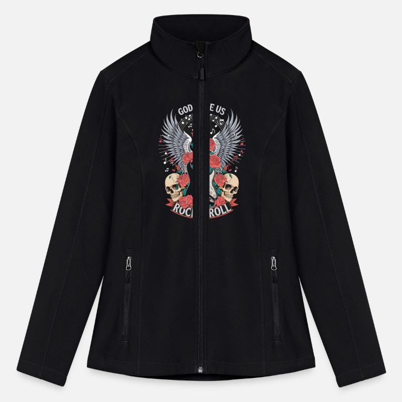 God Gave Us Rock N Roll Guitar Musician Art