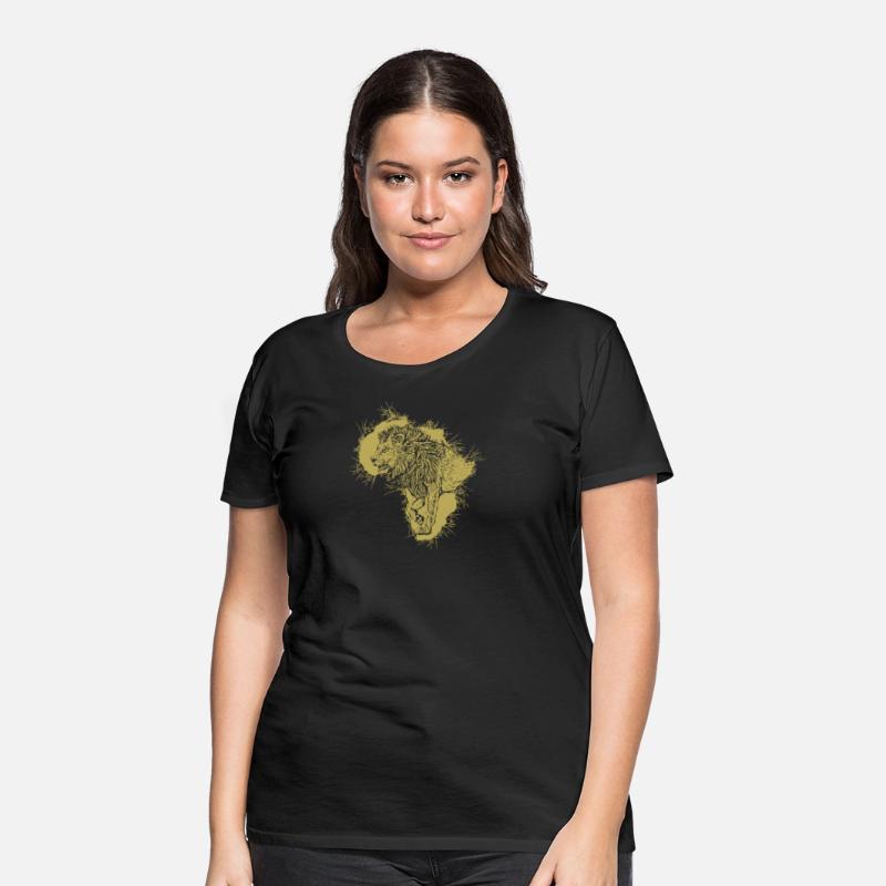 Gold Lion in Thorny Africa
