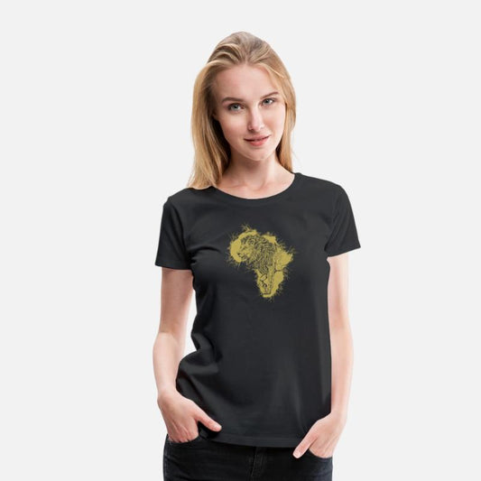 Gold Lion in Thorny Africa