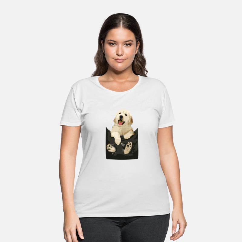 Golden Retriever In Pocket Puppy