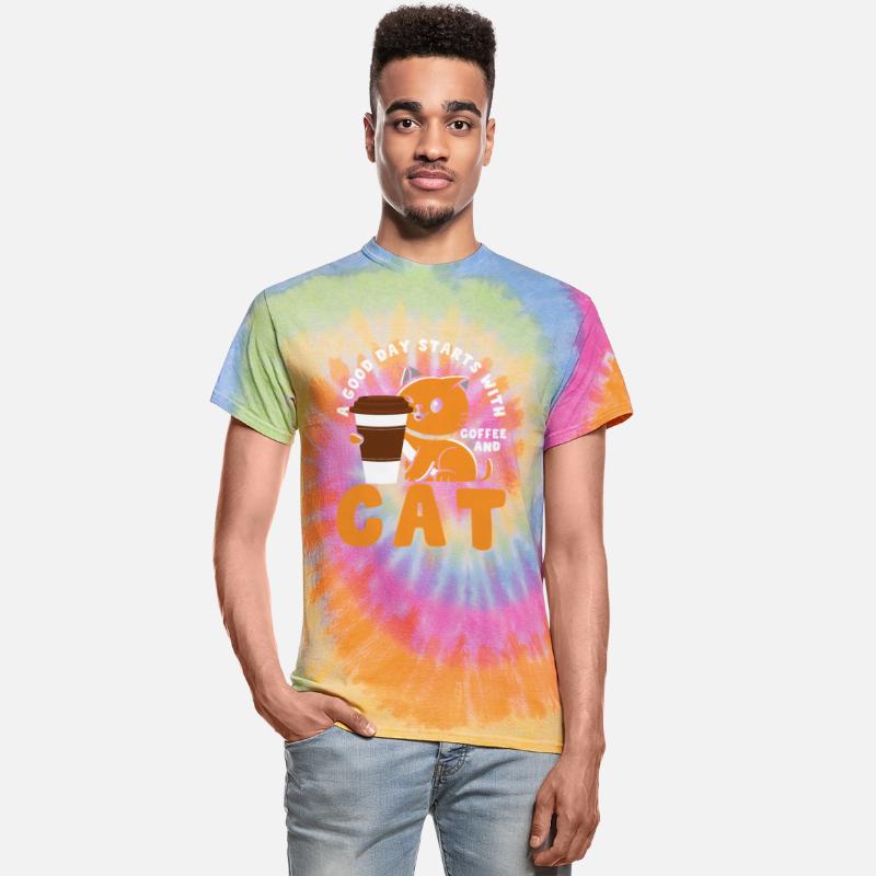 good day starts with coffee and cats