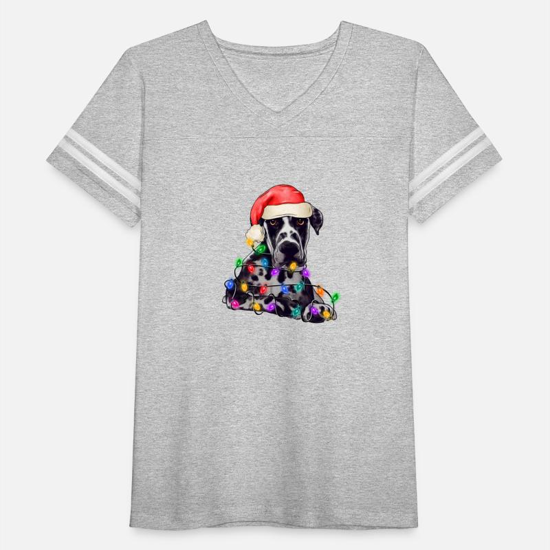 Great Dane Dog Christmas Tree Lights