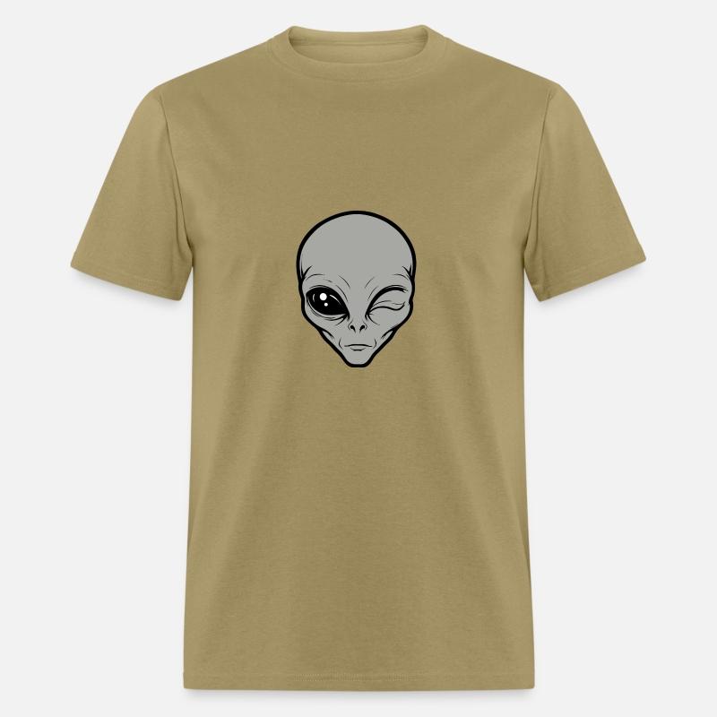 Greay Alien wink