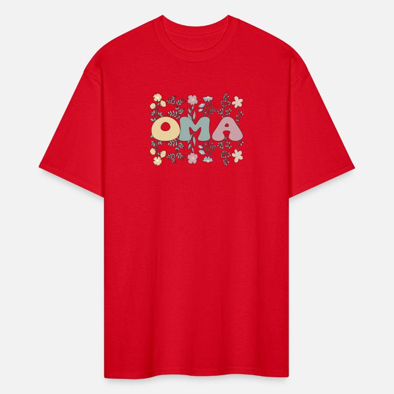 Groovy Oma Grandmother Flowers Oma Grandma