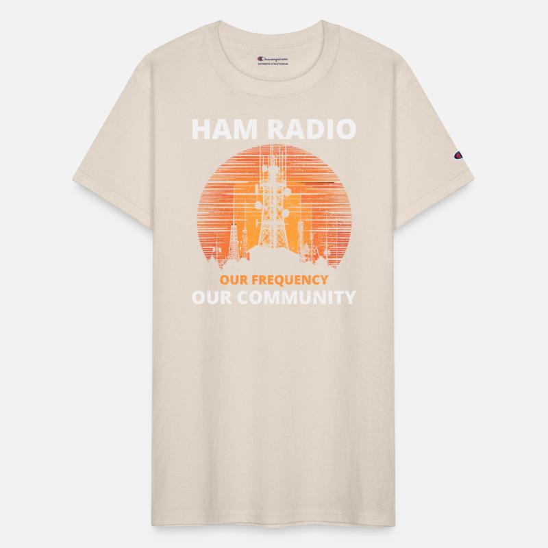 Ham Radio Tower Sunrise Uniting Our Frequency