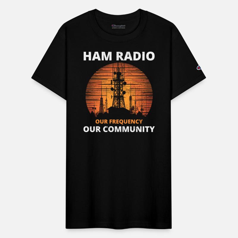 Ham Radio Tower Sunrise Uniting Our Frequency