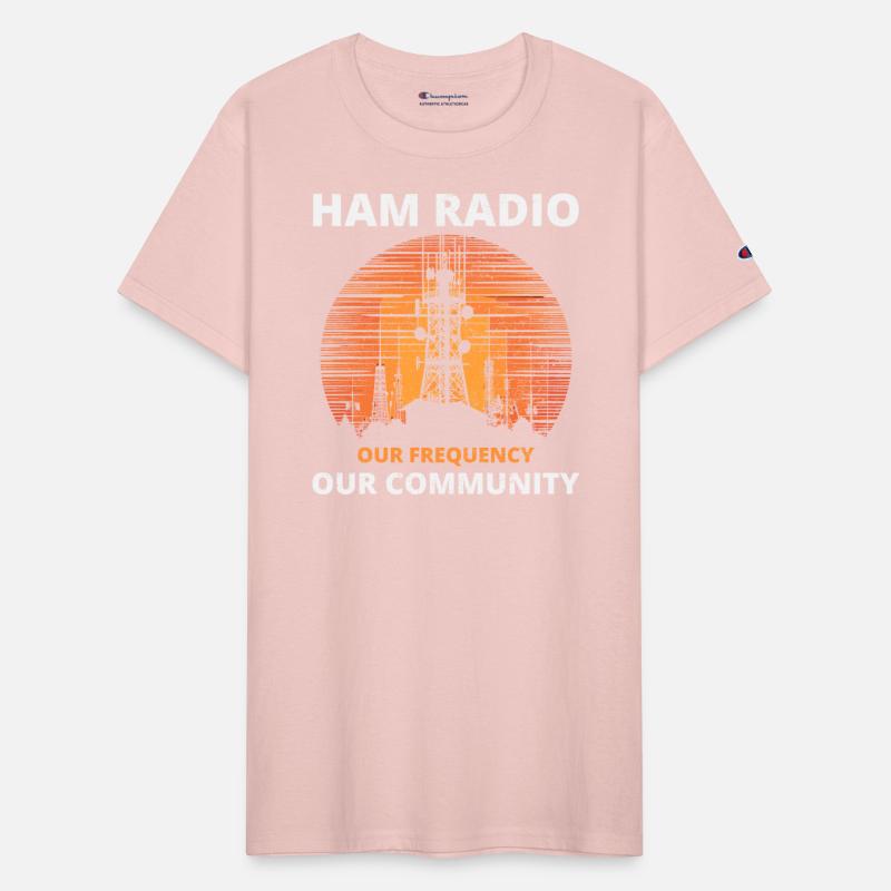 Ham Radio Tower Sunrise Uniting Our Frequency