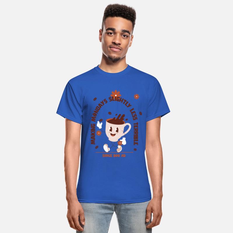 Happy Coffee Cup Tee - Brighten Your Monday