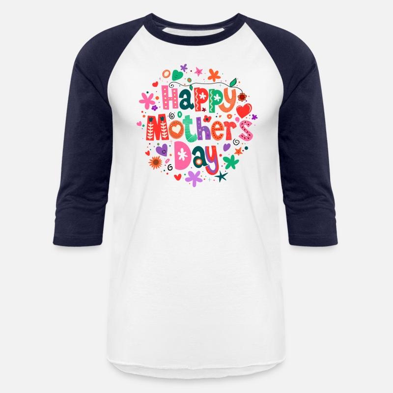 Happy Mother’ Day Cool Lettering Colorful Art