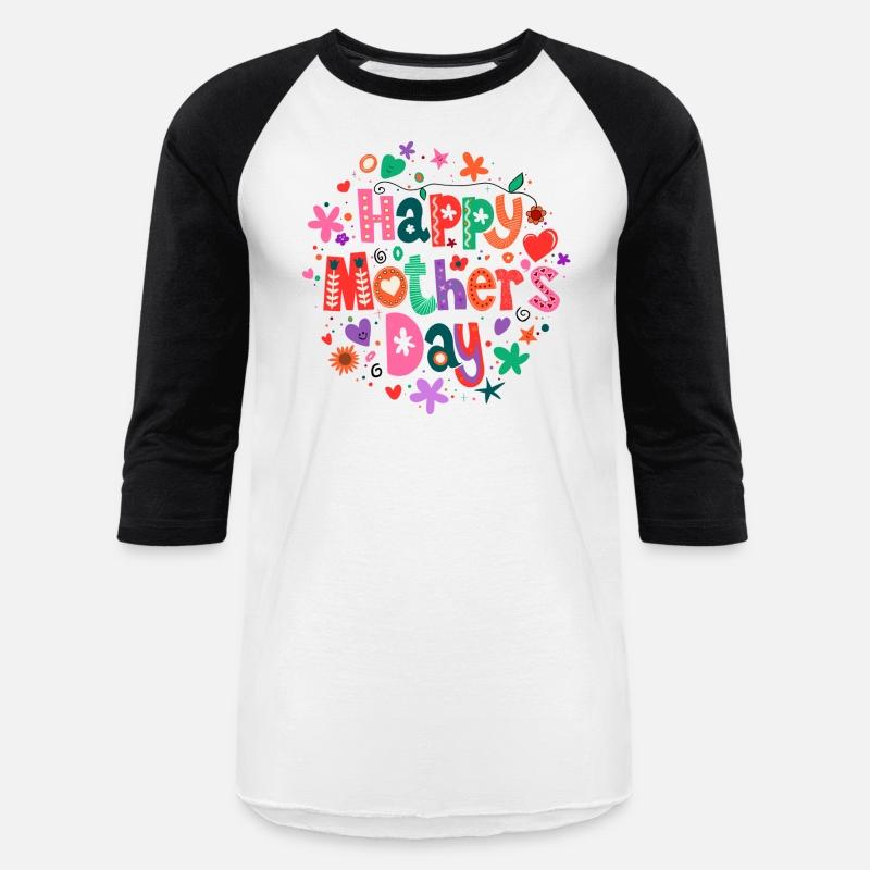Happy Mother’ Day Cool Lettering Colorful Art