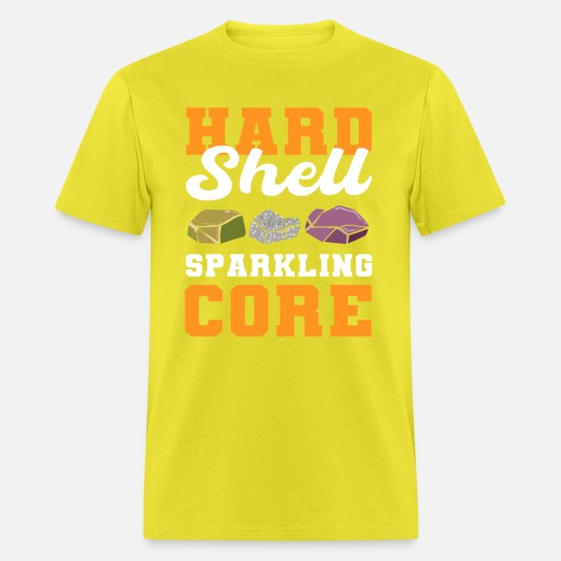 Hard Shell Sparkling Core Mineral Collecting