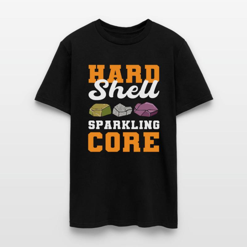 Hard Shell Sparkling Core Mineral Collecting