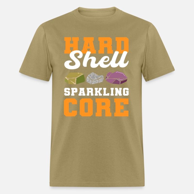 Hard Shell Sparkling Core Mineral Collecting