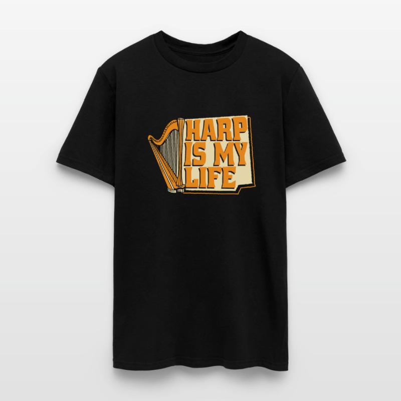 Harp Is My Life Konghou Pedal Harp Harpist Lover