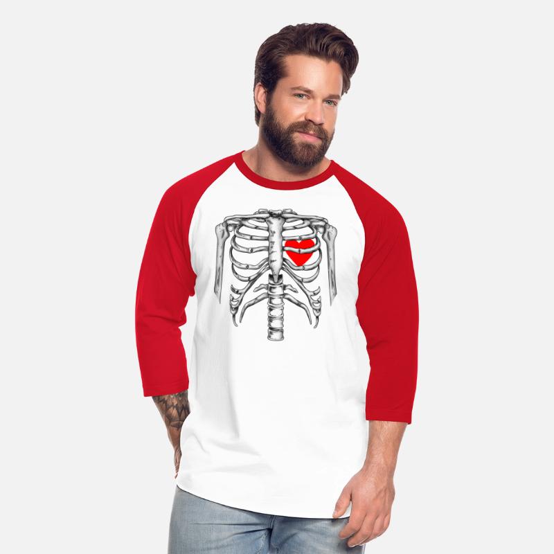 Heart Rib Cage X-Ray Halloween Valentine Skeleton