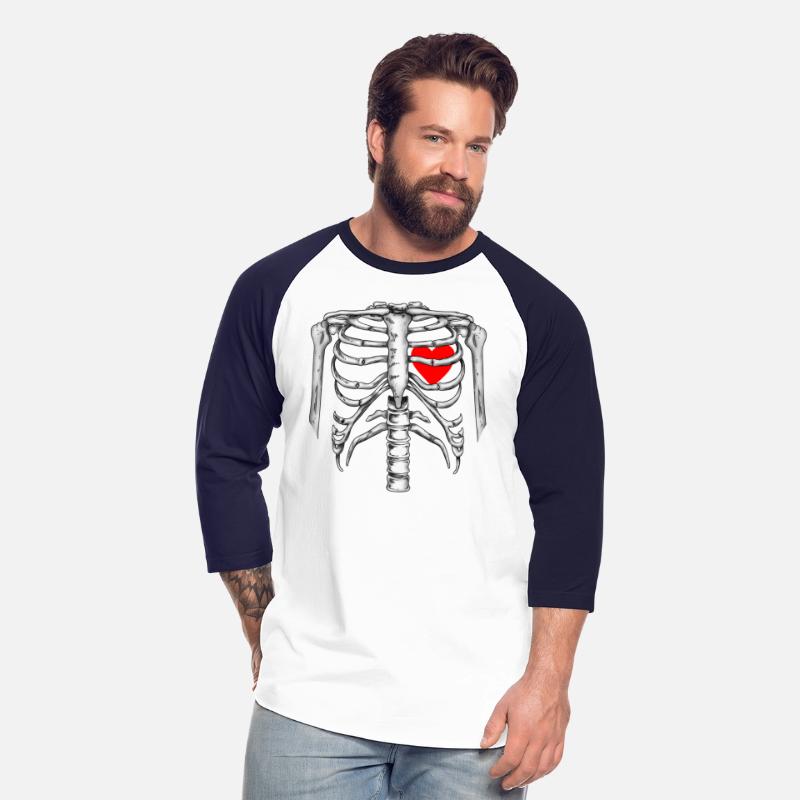 Heart Rib Cage X-Ray Halloween Valentine Skeleton