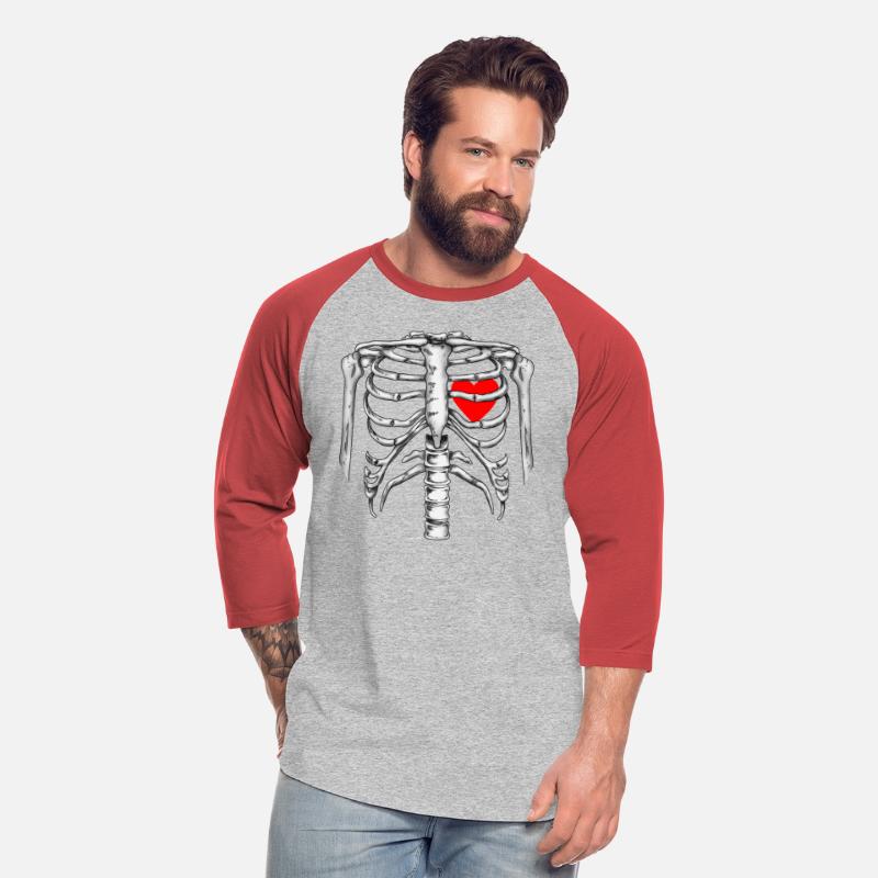 Heart Rib Cage X-Ray Halloween Valentine Skeleton