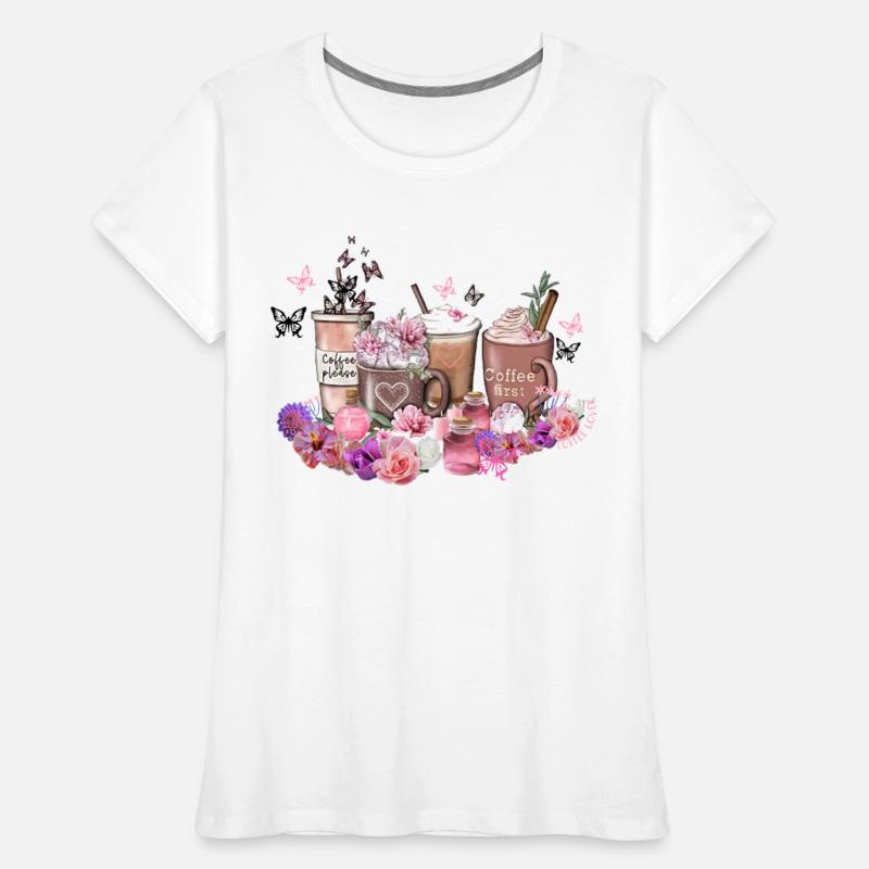 Hearts Coffee latte pink Magic potion Hoodie Shirt