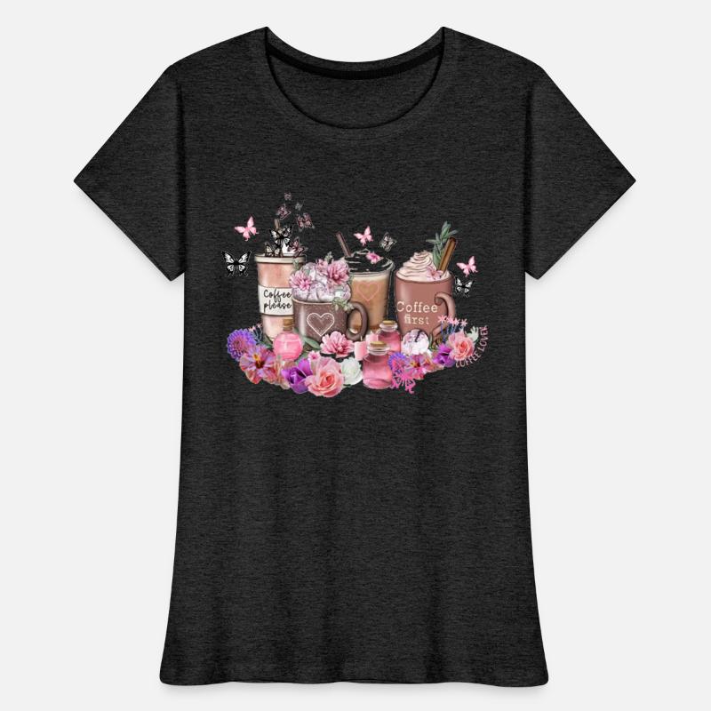 Hearts Coffee latte pink Magic potion Hoodie Shirt