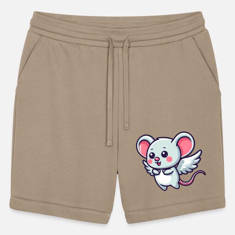 Heavenly Mouse: Adorable Rodent with Angel Wings