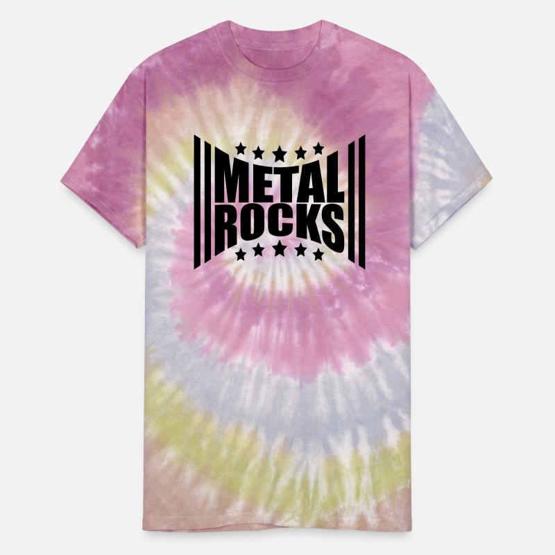 Heavy Metal Rocks Hard Rock Music Text Quote Logo