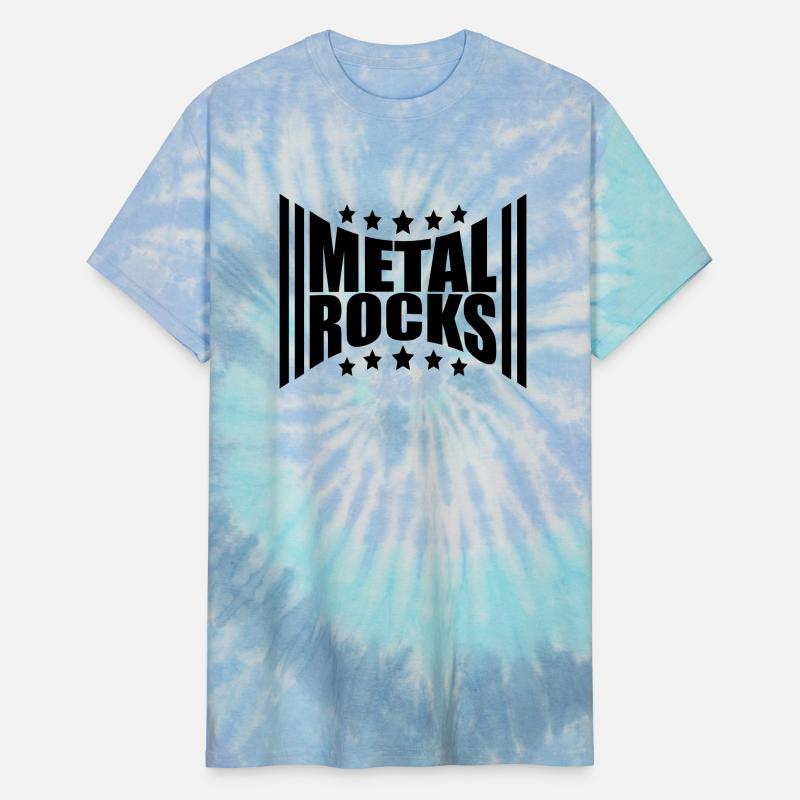 Heavy Metal Rocks Hard Rock Music Text Quote Logo