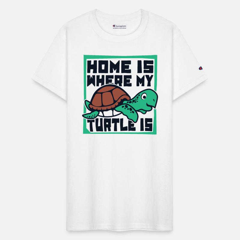 Home Is Where My Turtle Is Tortoise Painted Lover