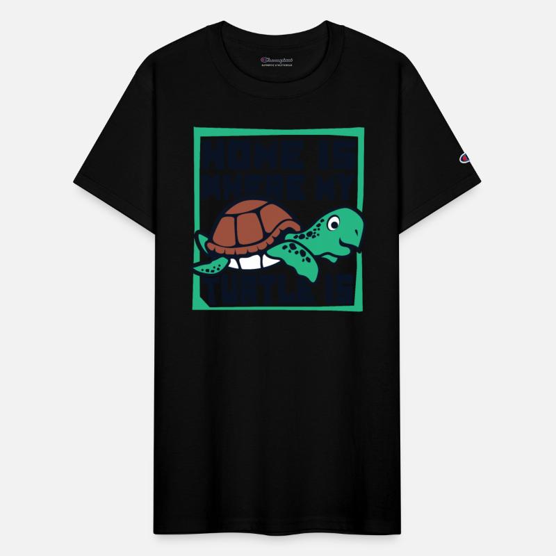 Home Is Where My Turtle Is Tortoise Painted Lover