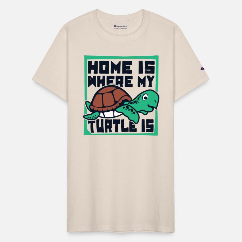 Home Is Where My Turtle Is Tortoise Painted Lover