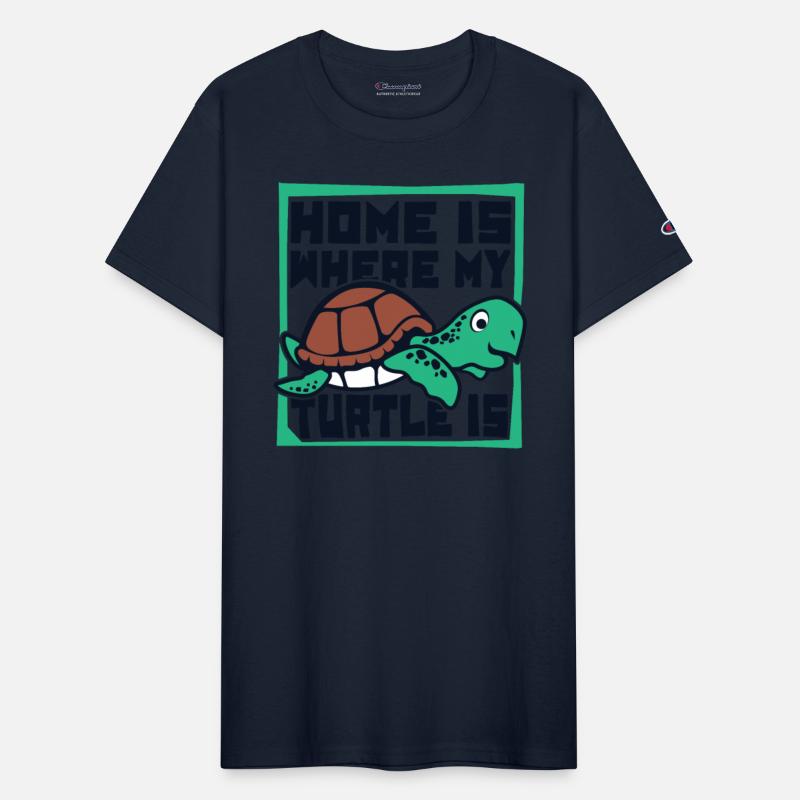 Home Is Where My Turtle Is Tortoise Painted Lover