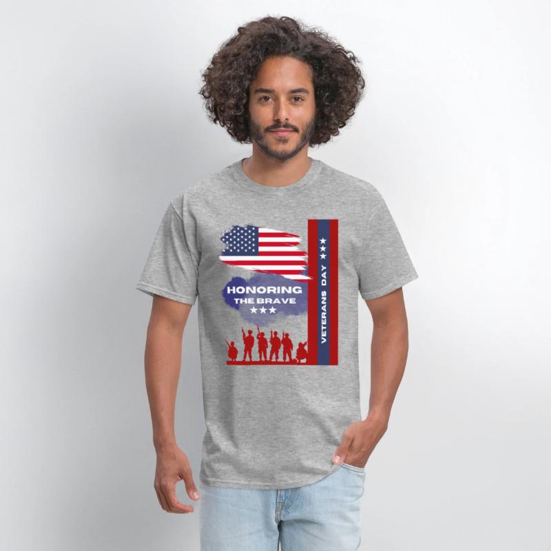 Honoring the Brave US Veterans Day, T-Shirt, Mug