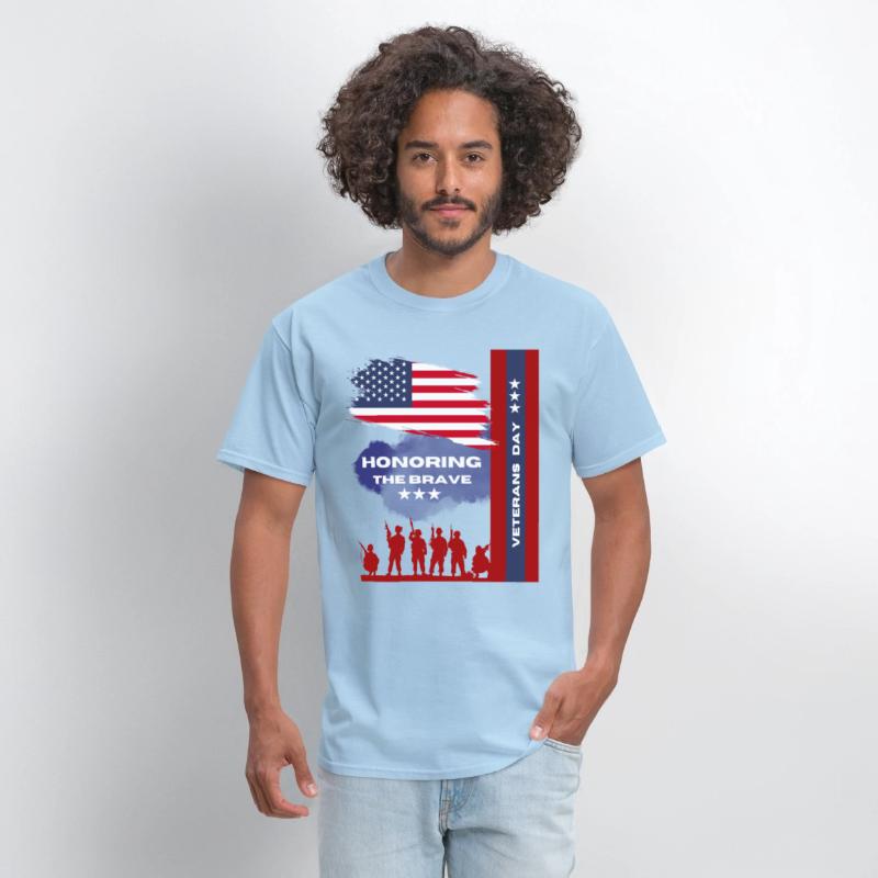 Honoring the Brave US Veterans Day, T-Shirt, Mug