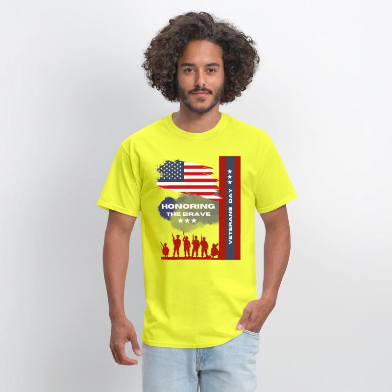 Honoring the Brave US Veterans Day, T-Shirt, Mug