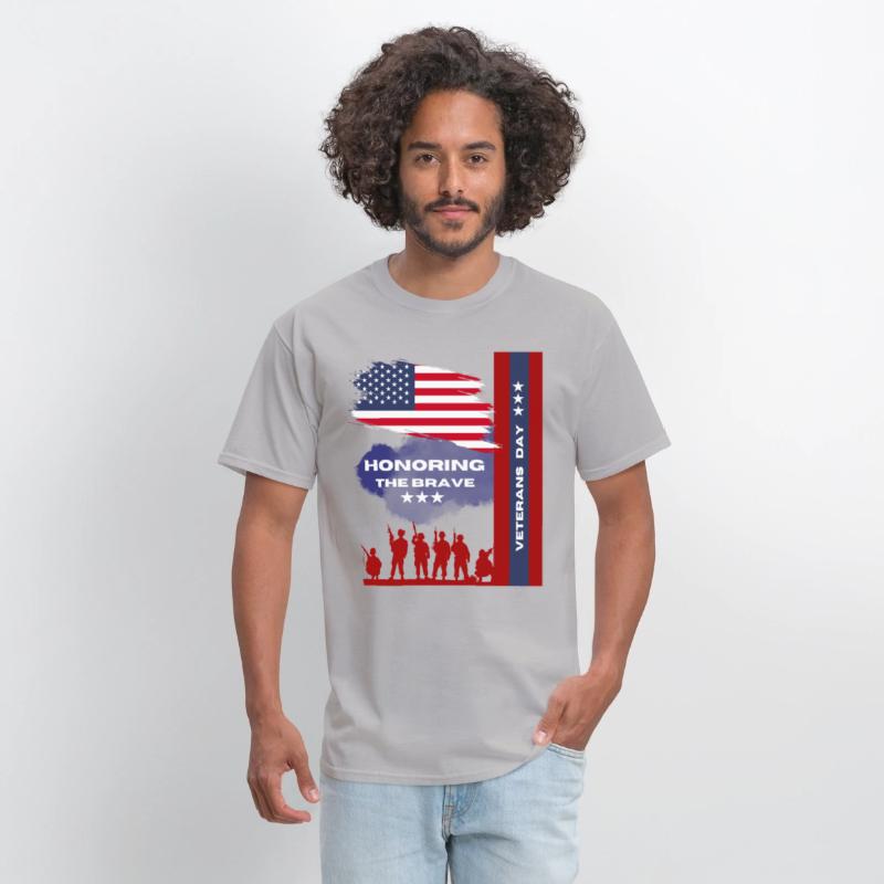 Honoring the Brave US Veterans Day, T-Shirt, Mug