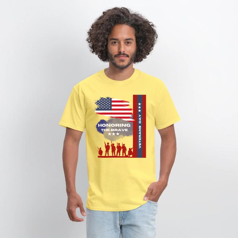 Honoring the Brave US Veterans Day, T-Shirt, Mug