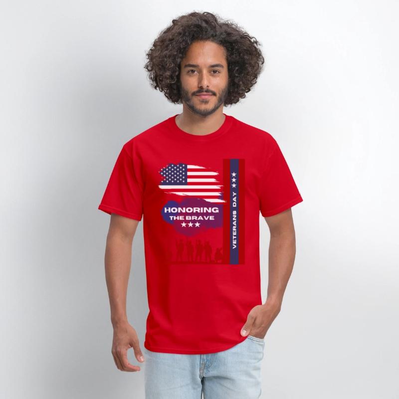 Honoring the Brave US Veterans Day, T-Shirt, Mug