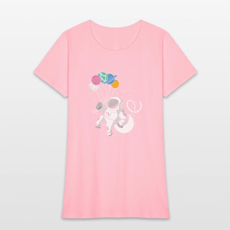 Humorous Spaceman Spacewoman Outer Space Galaxies